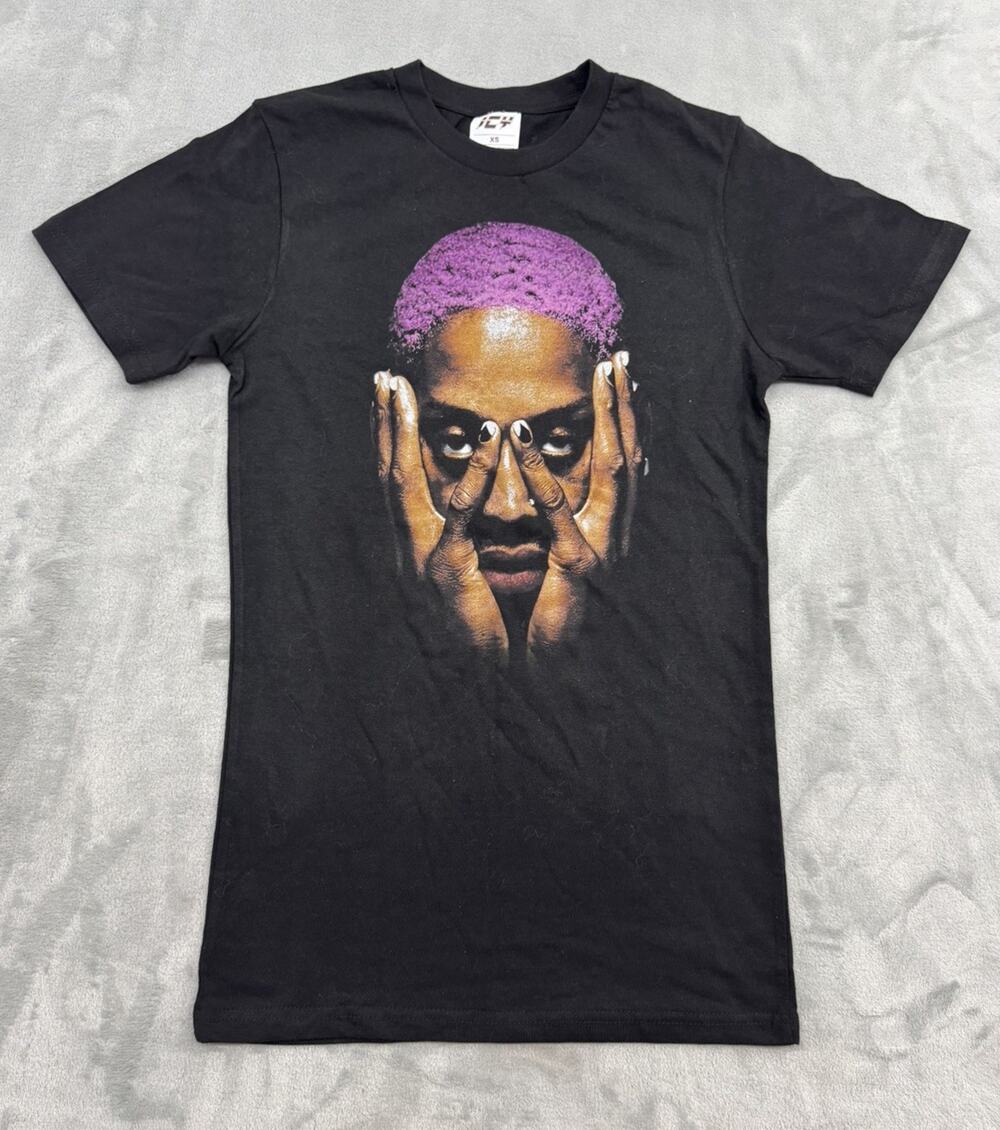 Original ICY DENNIS RODMAN Basketball Shirt Size XS